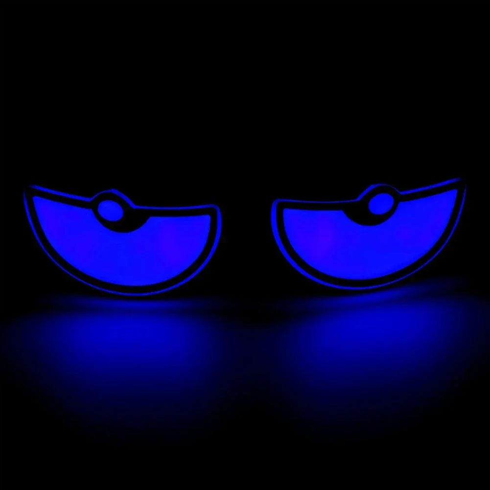 Universal Car LED Devil Eyes Light Demon Eyes Headlight Motorcycle Mini Turn Signal Flasher Tail Lamp Auto Decoration Lights