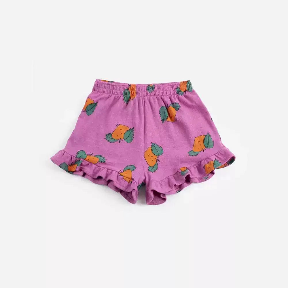 Fashion Girls Dress  Countryside Style Summer Flower Printed Fashion Dresses Baby Kids Skirts Series Outfit Clothing