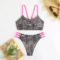 Sexy Leopard Micro Bikini 2025 Women Swimsuit Female Swimwear High Waist Bikinis Sets Bandeau Beach Wear Bathing Suit