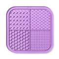 New Pet Silicone Licking Mat Slow Food Maker with Powerful Suction Cup Anti-slip Dog and Cat Feeding Mat Pet Food Mat