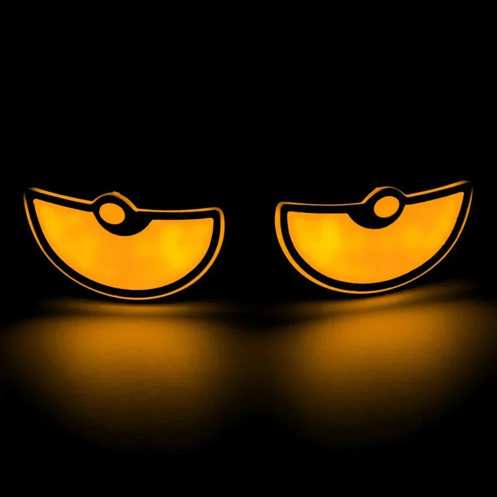 Universal Car LED Devil Eyes Light Demon Eyes Headlight Motorcycle Mini Turn Signal Flasher Tail Lamp Auto Decoration Lights